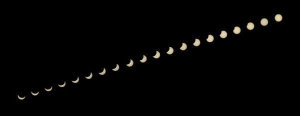 Weather forecast for partial solar eclipse on Wednesday