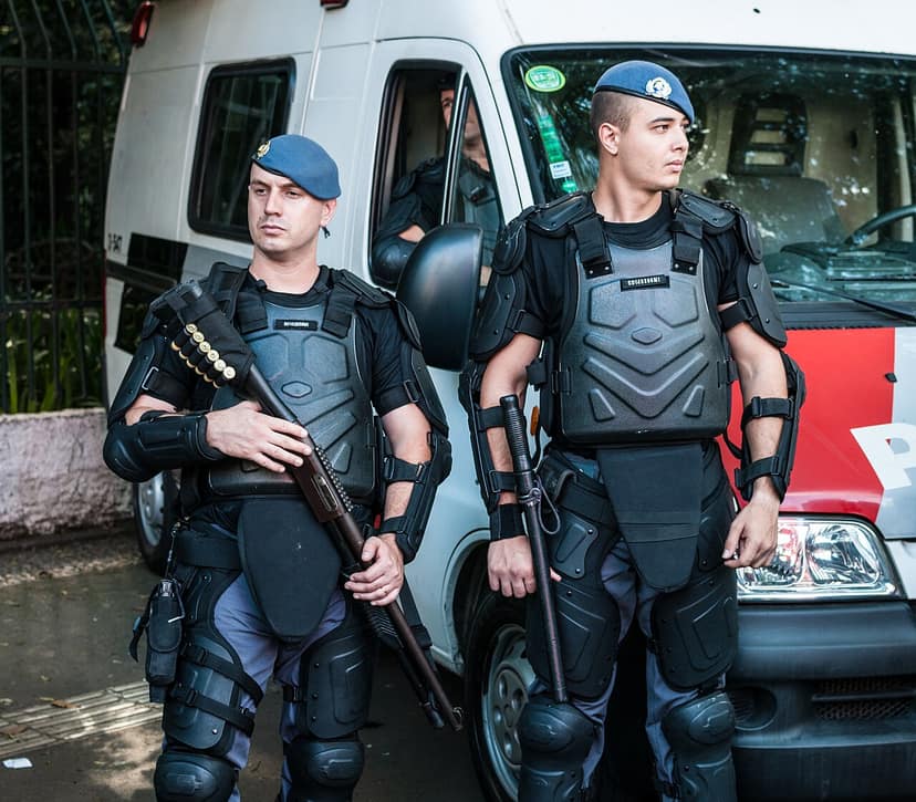 Verdacht auf Einbruch in der Villa von Silvio Santos in São Paulo