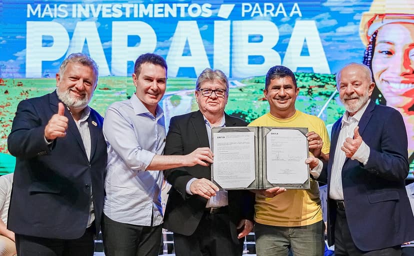 Hugo Motta apoya la reelección de Lula en Paraíba