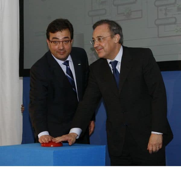 Florentino Pérez erhöht seinen Anteil an ACS auf 15,015%